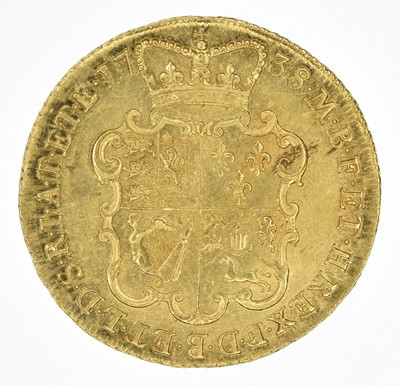 Lot 66 - King George II, Two Guineas, 1738.