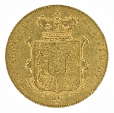 Lot 68 - King George IV, Sovereign, 1830.
