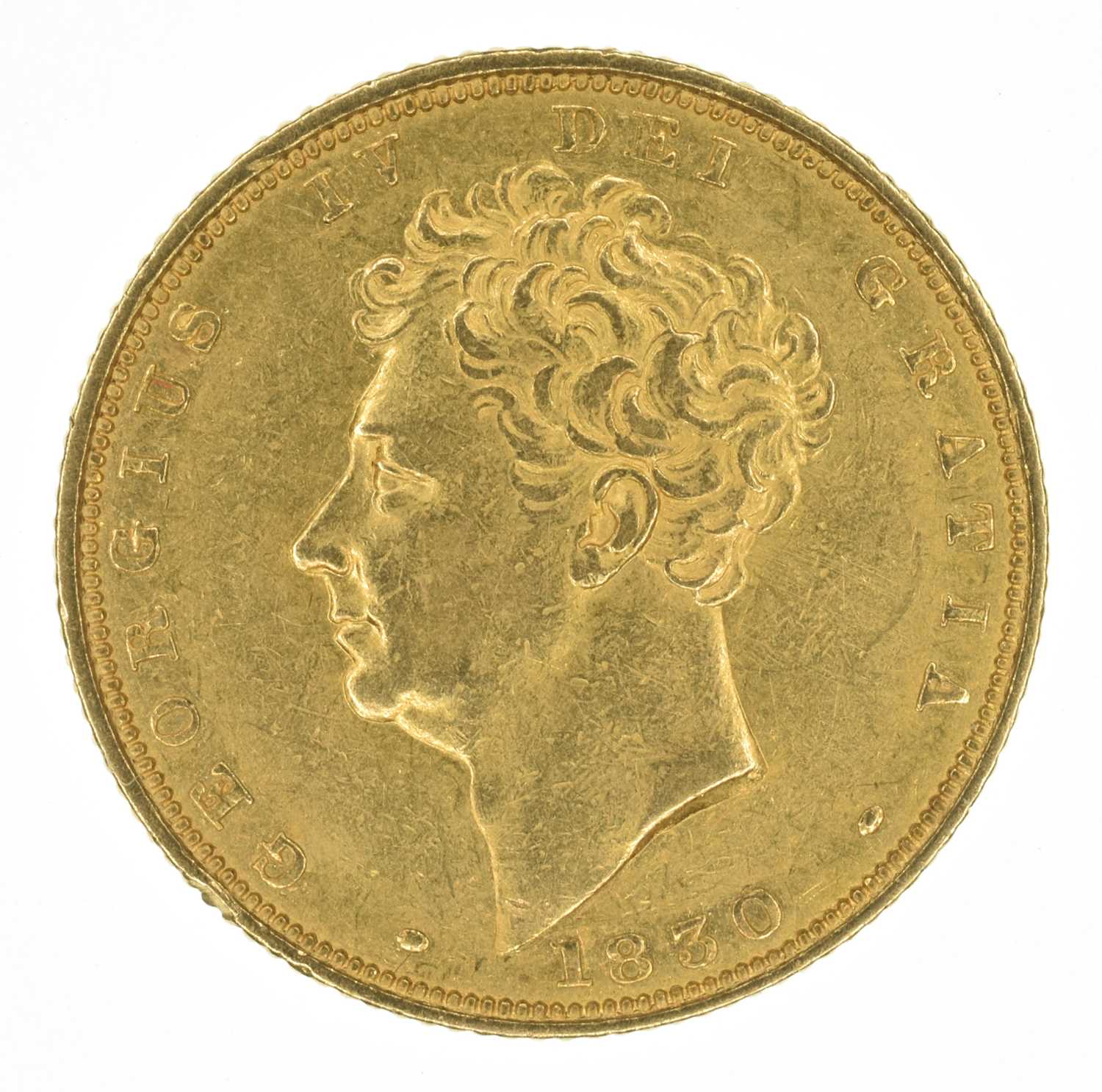 Lot 68 - King George IV, Sovereign, 1830.
