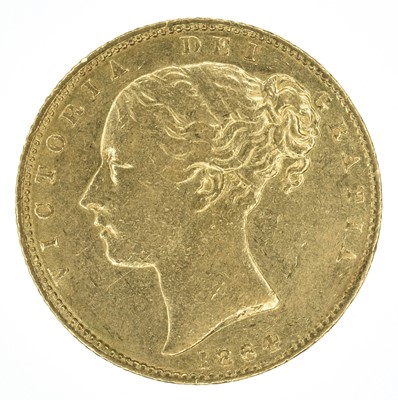 Lot 47 - Queen Victoria, Sovereign, 1864.