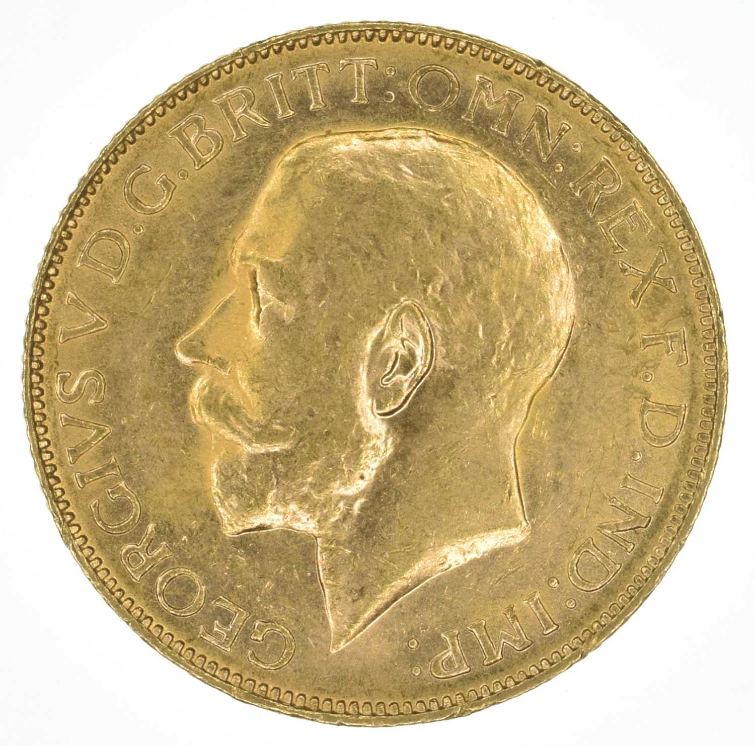 Lot 53 - King George V, Sovereign, 1918, Perth Mint, EF.