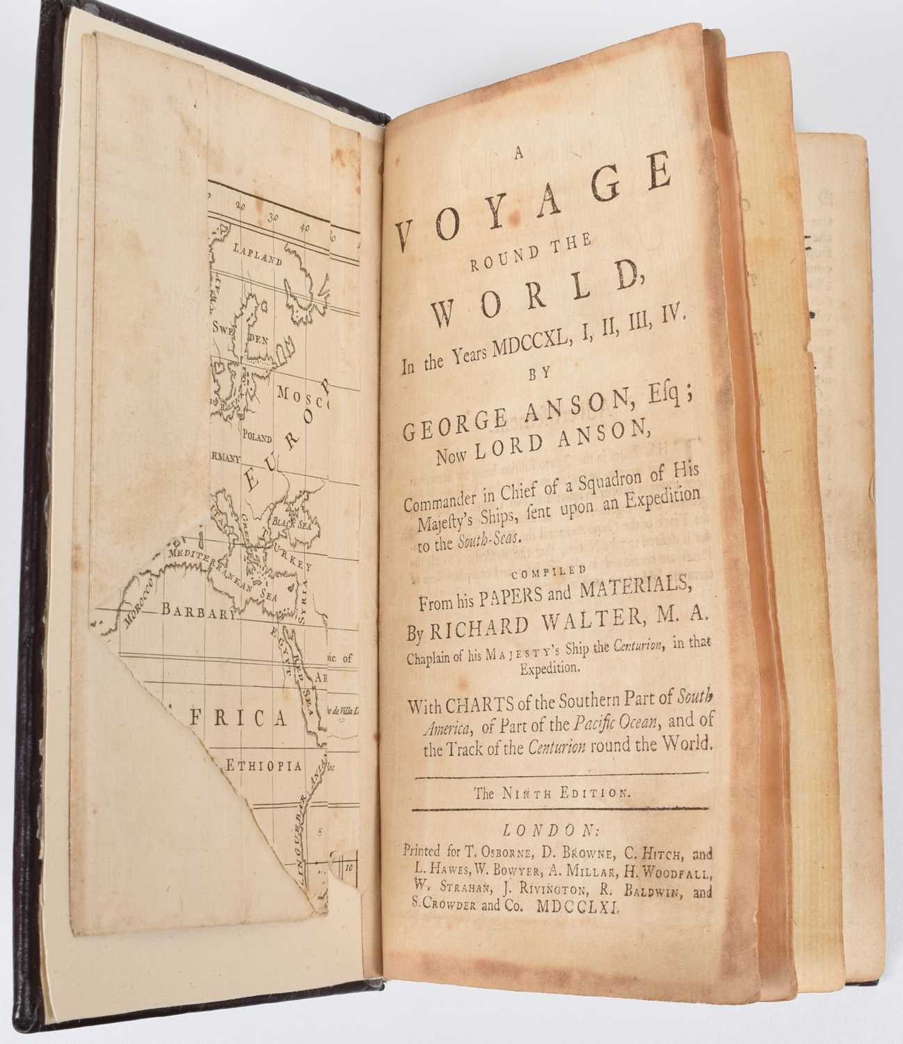 Lot 46 - Walter, R., A Voyage Round the World, by George Anson.