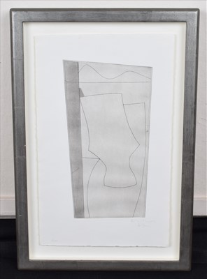 Lot 232 - Ben Nicholson, Goblet Forms (Untitled), signed etching.