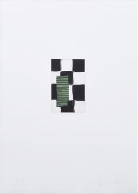 Lot 234 - Sean Scully, "Tutto E Sciolto (#4)", signed etching and aquatint.