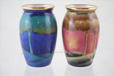 Lot 260 - Two Moorcroft Enamels vases