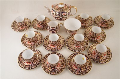 Lot 151 - Royal Crown Derby tea service