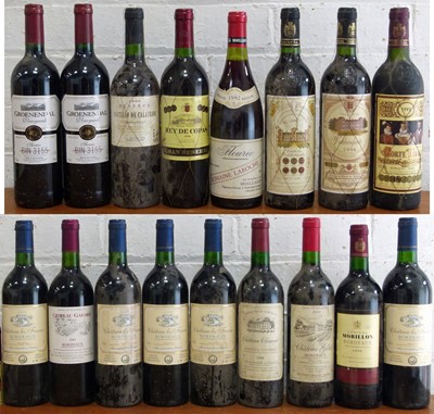Lot 1 - 17 Bottles Mixed Lot including Good ‘Drinking Claret’