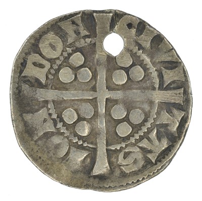 Lot 202 - An Elizabeth I Sixpence and Threepence, together with an Edward I pierced Penny (3).
