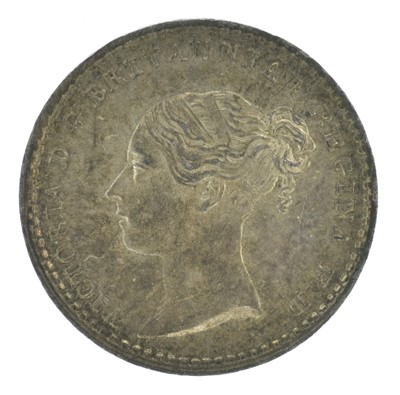 Lot 124 - Selection of high grade historic coinage to include George III silver Penny, 1818 and others (5).