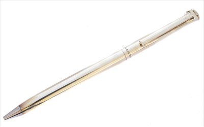 Lot 251A - A Tiffany & Co. silver ballpoint pen