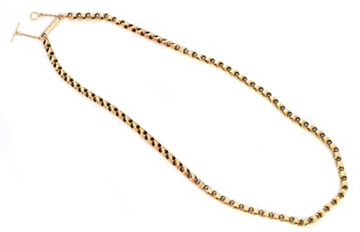 Lot 118 - A chain necklace