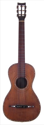 Lot 44 - Panormo guitar in case