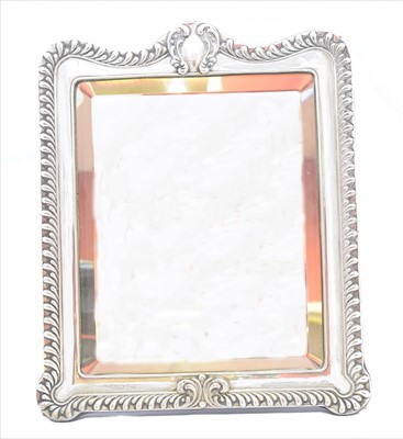 Lot 69 - An Edward VII silver fronted frame