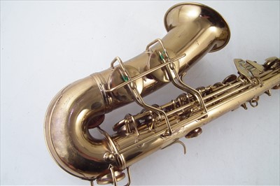 Lot 18 - Conn Naked Lady saxophone in case