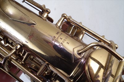 Lot 18 - Conn Naked Lady saxophone in case