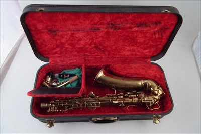 Lot 18 - Conn Naked Lady saxophone in case