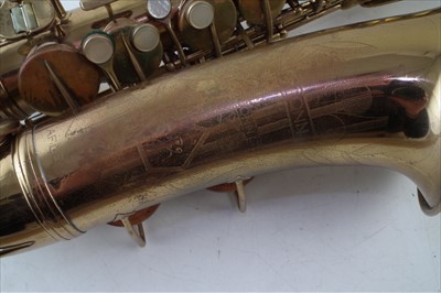 Lot 18 - Conn Naked Lady saxophone in case