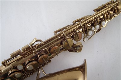 Lot 18 - Conn Naked Lady saxophone in case