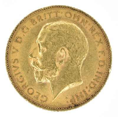 Lot 130 - King George V, Half-Sovereign, 1912, EF.