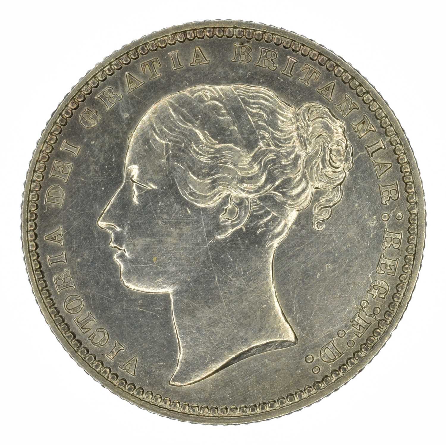Lot 67 - Queen Victoria, Shilling, 1871, gEF.