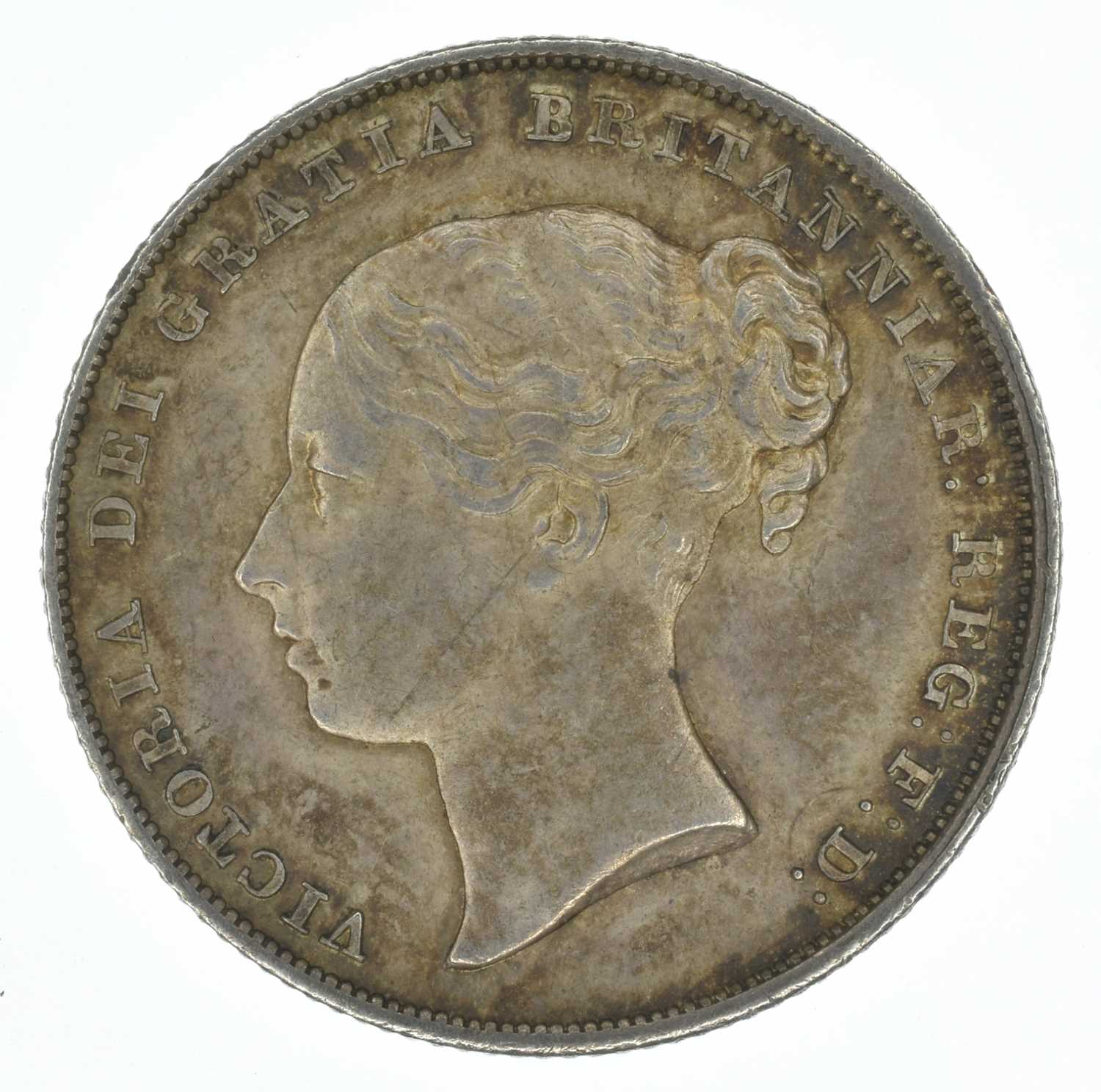 Lot 53 - Queen Victoria, Shilling, 1842, EF.