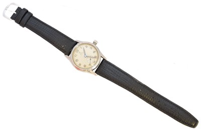 Lot 263 - A mid 20th century stainless steel Tudor wristwatch
