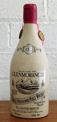 Lot 52 - 1 Crock Bottle Glenmorangie 21 Year Old Sesquicentennial Selection