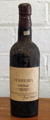 Lot 44 - 1 Bottle Ferreira Vintage Port 1900