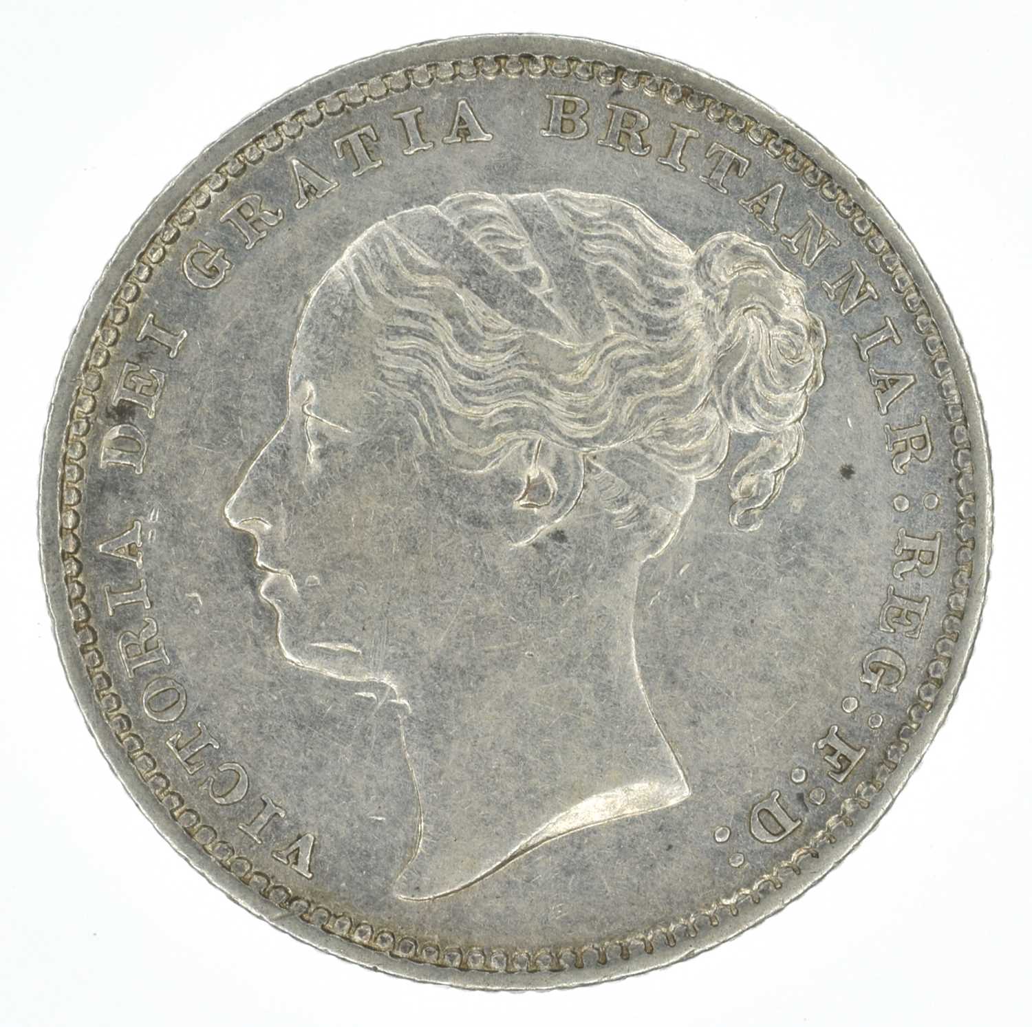 Lot 56 - Queen Victoria, Shillings, 1885 and 1875 (2).