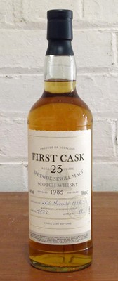 Lot 81 - 1 Bottle 1985 ‘First Cask’ Speyside Pure Malt Whisky from The Linkwood Distillery