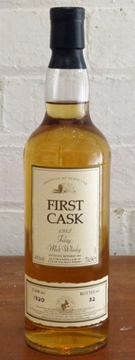 Lot 90 - 1 Bottle 1982 ‘First Cask’ Islay Pure Malt Whisky from The Bowmore Distillery