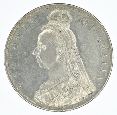 Lot 154 - Queen Victoria, Halfcrowns, 1889, EF (2).