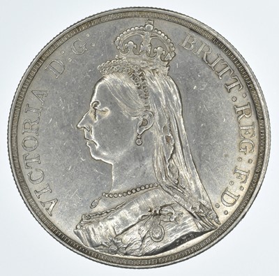 Lot 155 - Queen Victoria, Crown, 1887, aEF.