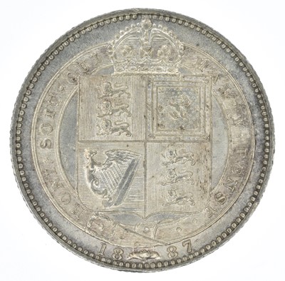 Lot 158 - Queen Victoria, Shillings, two dated 1887 and one 1890 (3).