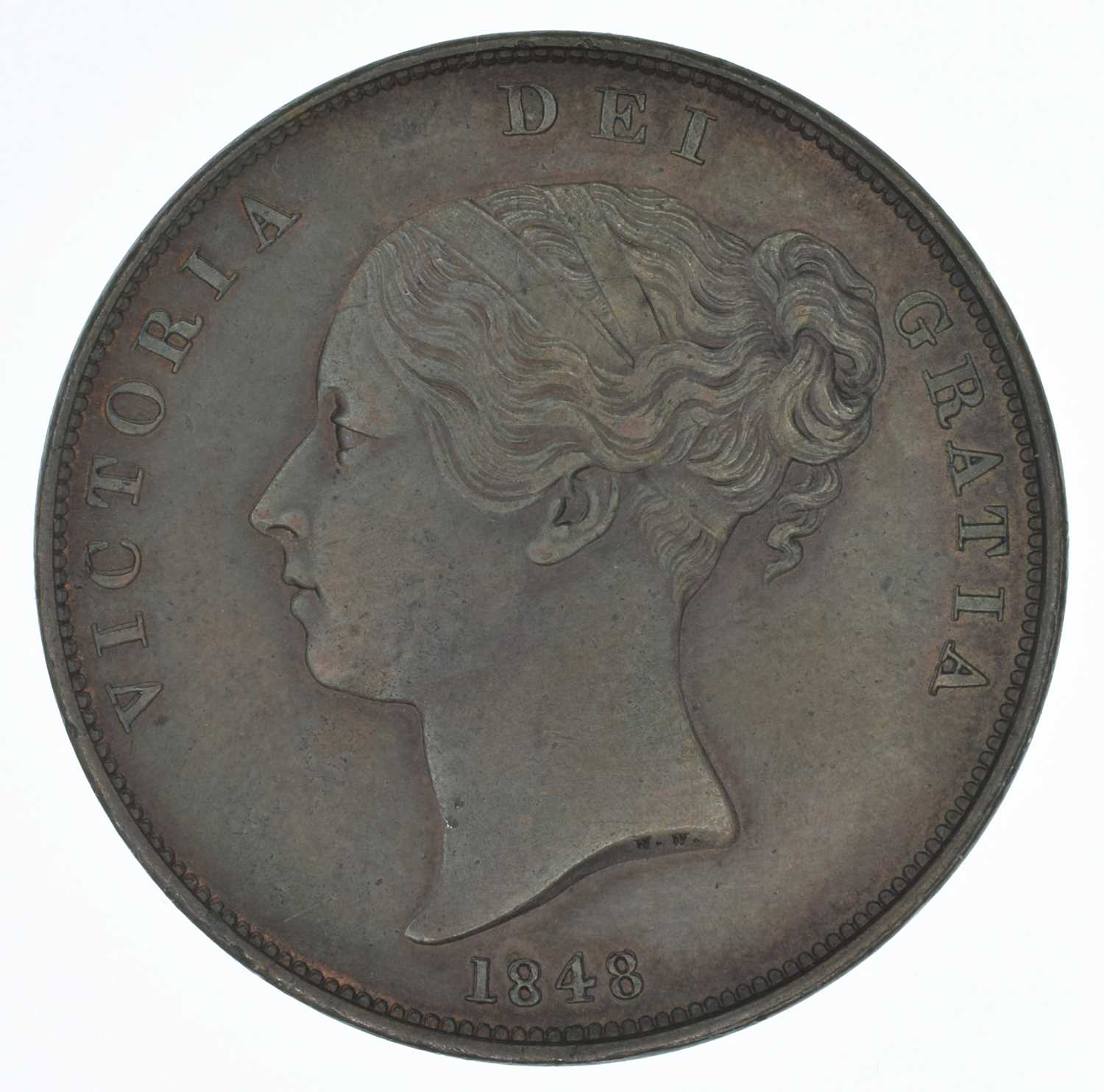 Lot 60 - Queen Victoria, Penny, 1848, gEF.