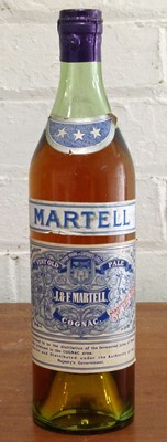 Lot 98 - 1 Bottle Martell *** Cognac Spring Cap from 1940’s