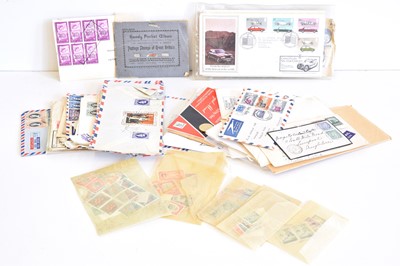 Lot 89 - GB QV 1d imperf collection in pocket album, plus several old covers.
