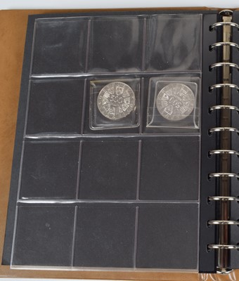 Lot 17 - Album of assorted coinage to include Roman, British hammered silver and German coinage.