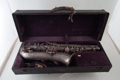 Lot 35 - Buescher saxophone in case