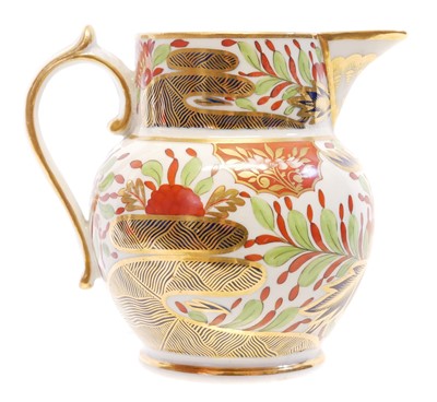 Lot 144 - Chamberlains Worcester mug and a finger pattern jug