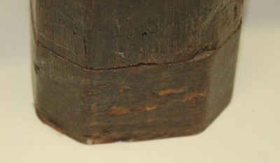 Lot 203 - 18th-century oak refectory table