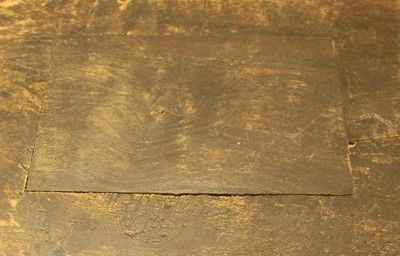 Lot 203 - 18th-century oak refectory table