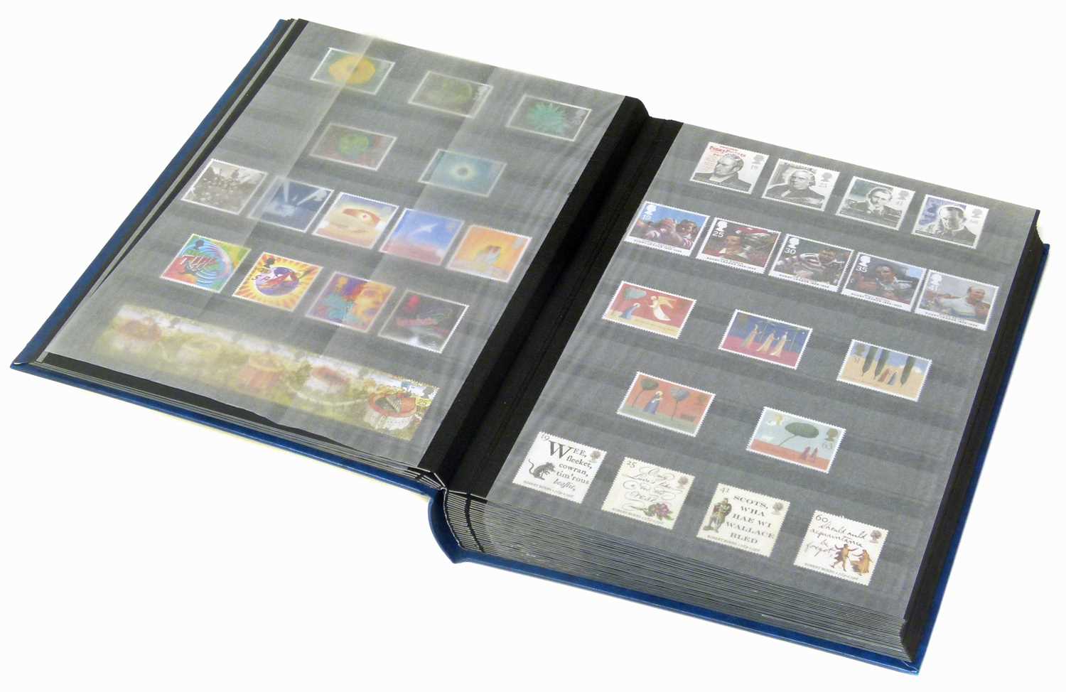 Lot 70 - GB Collection in Lindner stockbook from 1992-2010, fairy comprehensive with much decimal mint.
