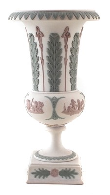 Lot 107 - Wedgwood three colour Jasper vase.