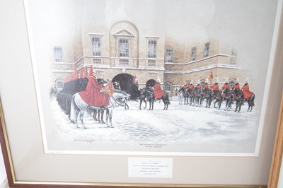 Lot 475 - Quantity of eight assorted military related prints.