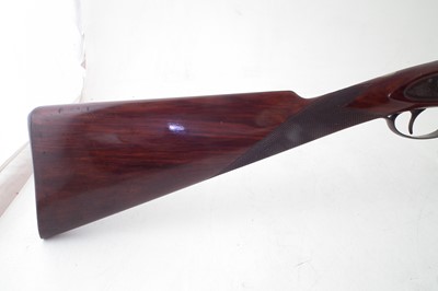 Lot 79 - Walmsley and Fisher percussion sporting gun unusually small proportions.