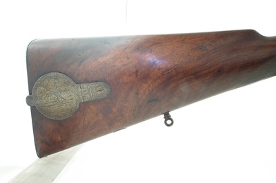 Lot 80 - Redman percussion sporting rifle 19008