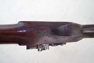Lot 82 - John Whitehouse flintlock sporting gun with case