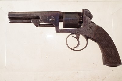 Lot 1 - J.A. Harper percussion revolver with case