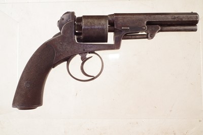 Lot 1 - J.A. Harper percussion revolver with case